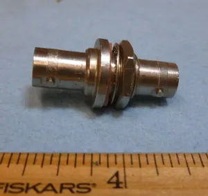 UG-492A/U Female to Female Bulkhead Co-Ax Antenna Connector w/ Nut, Washer, Seal